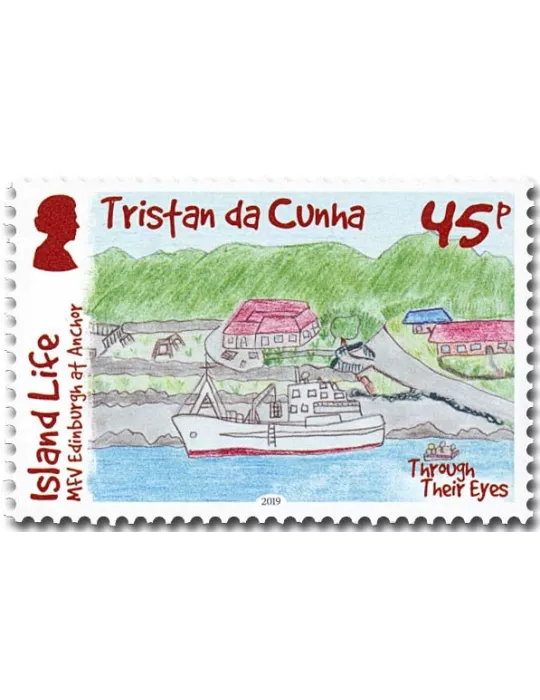 n° 1228/1231 - Timbre TRISTAN DA CUNHA Poste
