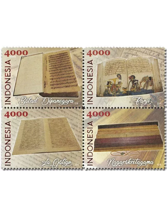 n° 2984/2987 - Timbre INDONESIE Poste