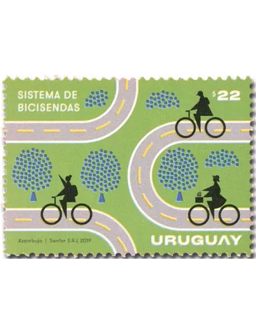n° 2951 - Timbre URUGUAY Poste