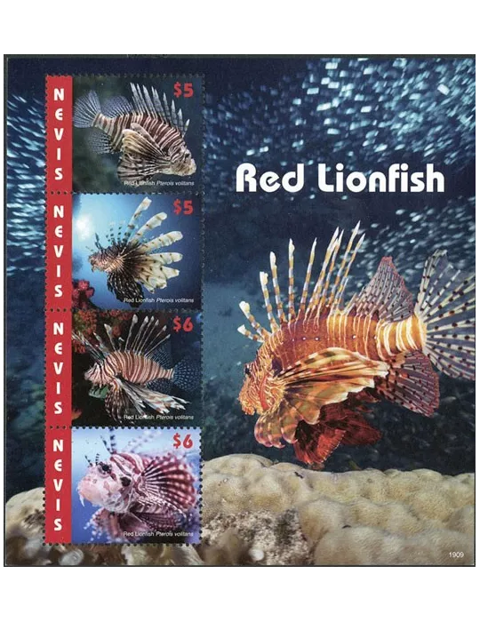 n° 2829/2832 - Timbre NEVIS Poste