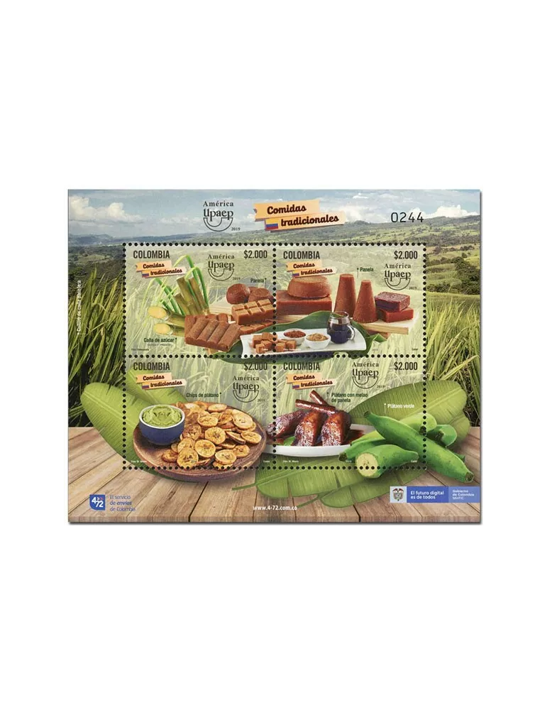 n° 2017/2020 - Timbre COLOMBIE Poste