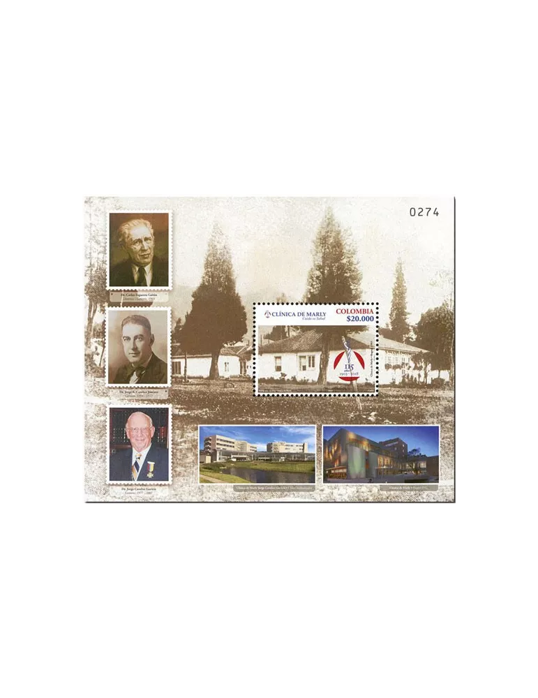 n° 91 - Timbre COLOMBIE Blocs et feuillets