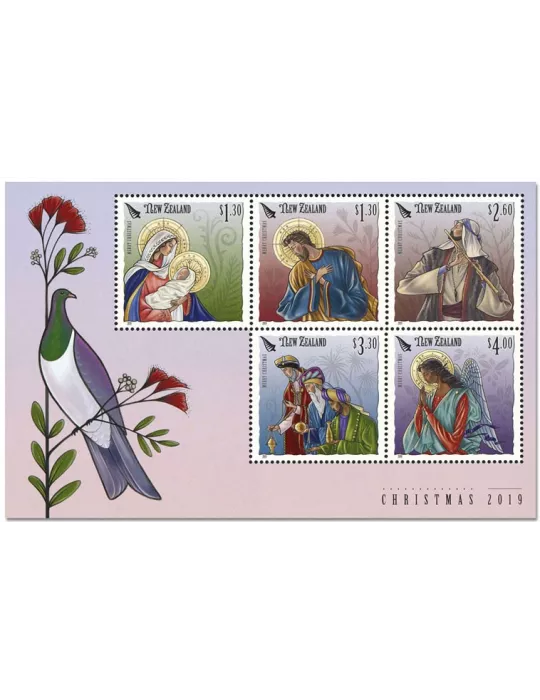 n° 383 - Timbre NOUVELLE-ZELANDE Blocs et feuillets