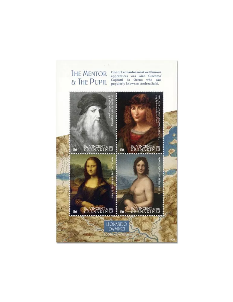 n° 6412/6415 - Timbre SAINT-VINCENT Poste