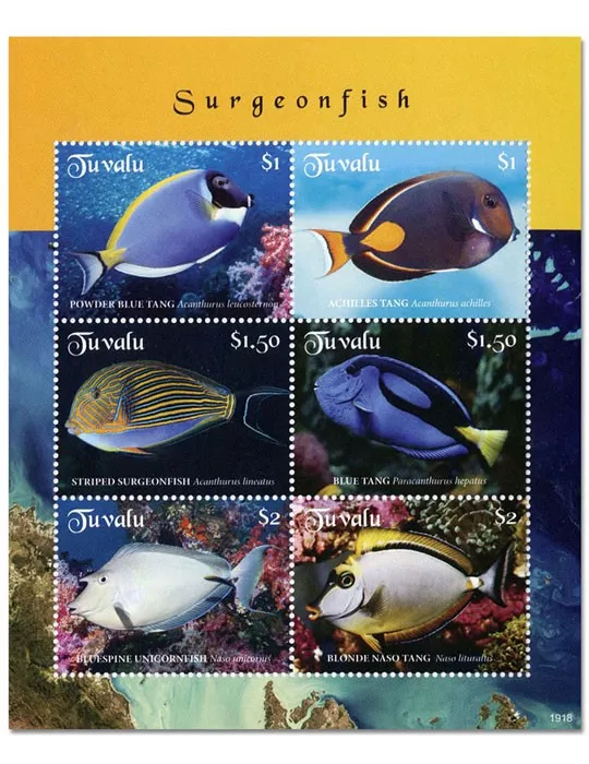 n° 2129/2134 - Timbre TUVALU Poste