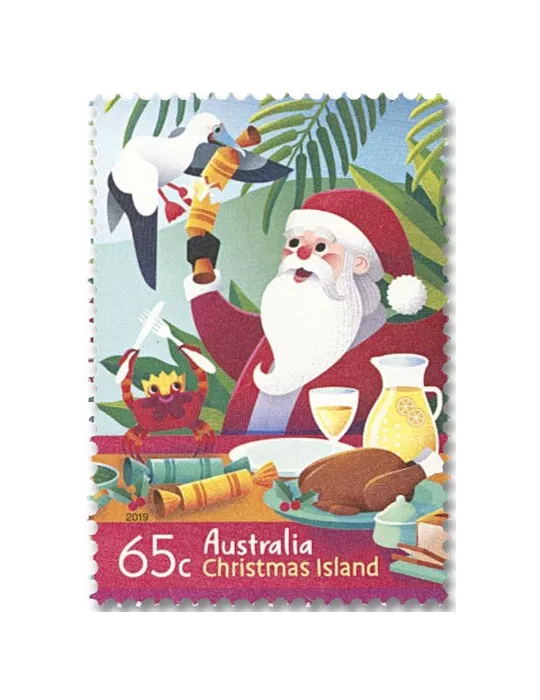 n° 909/910 - Timbre CHRISTMAS (ILE) Poste