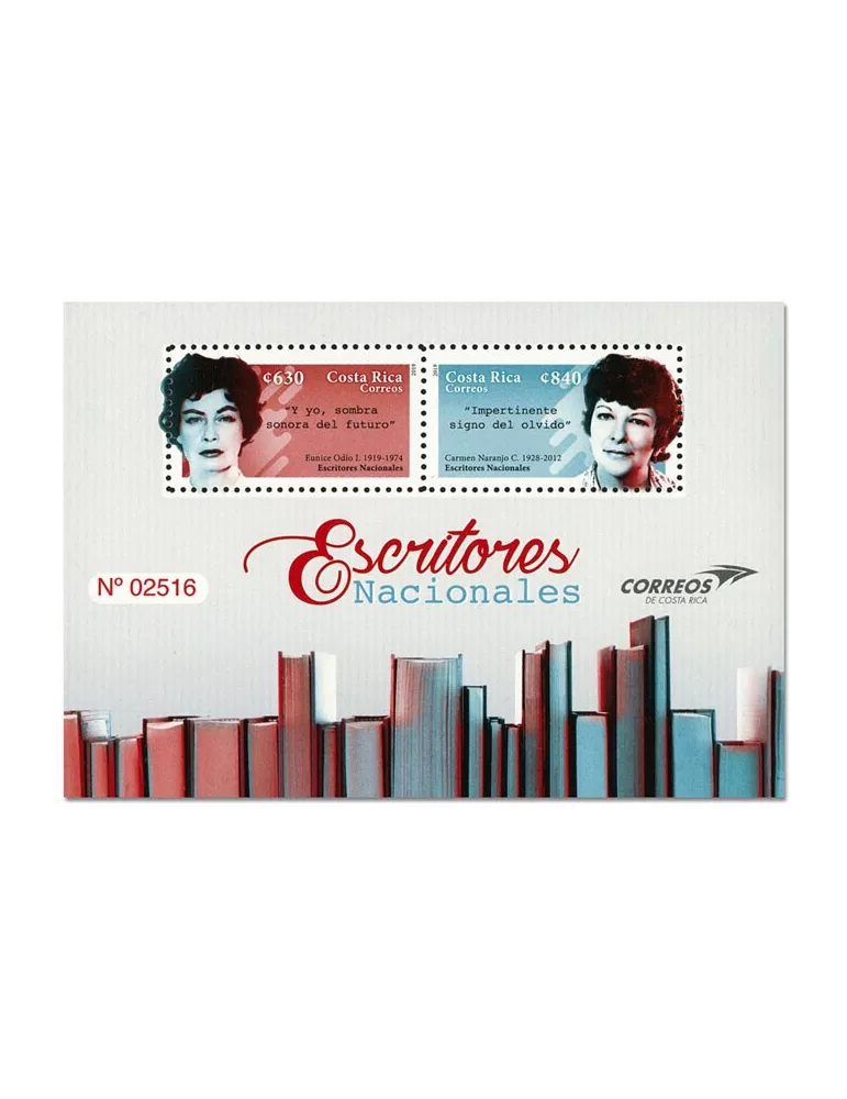 n° 76 - Timbre COSTA RICA Blocs et feuillets