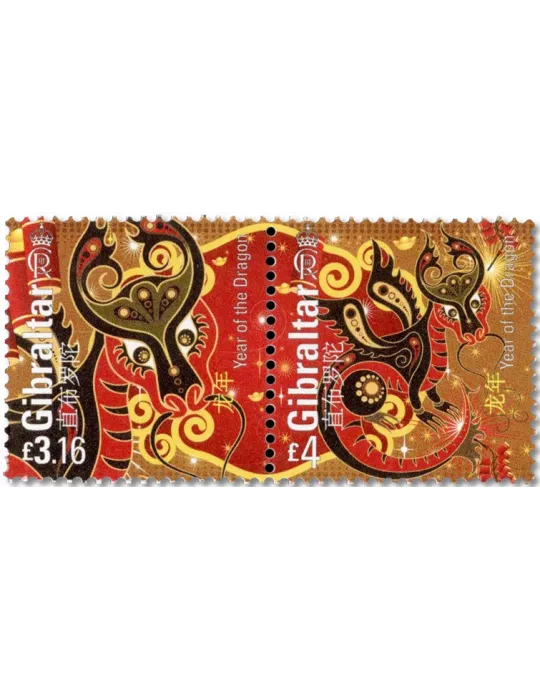 n° 2135/2136 - Timbre GIBRALTAR Poste