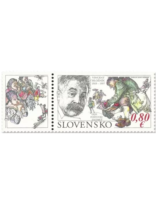 n°786 - Timbre SLOVAQUIE Poste