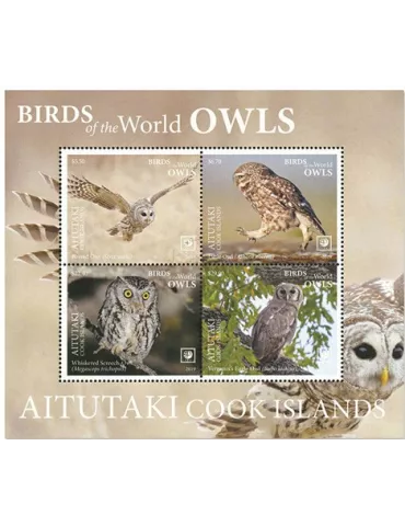 n°123 - Timbre AITUTAKI Blocs et feuillets