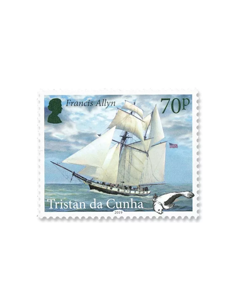 n°1236/1239 - Timbre TRISTAN DA CUNHA Poste
