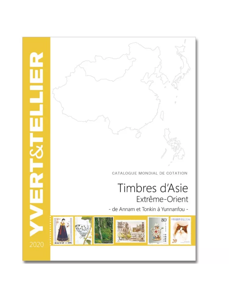 ASIE - EXTREME ORIENT - 2020 (Catalogue des timbres des pays de l´Extrême-Orient)