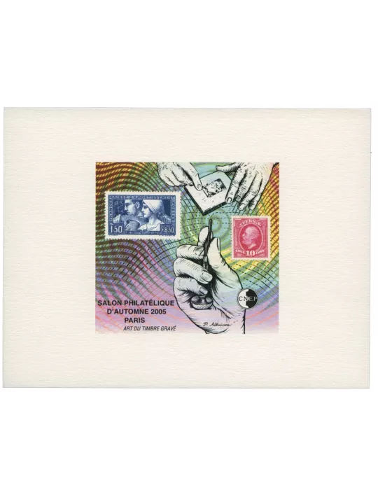 n° 44b - Timbre France CNEP (Epreuve de luxe)