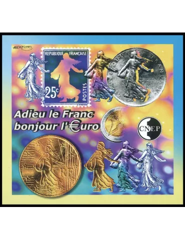 n° 35a - Timbre France CNEP (Non dentelé)