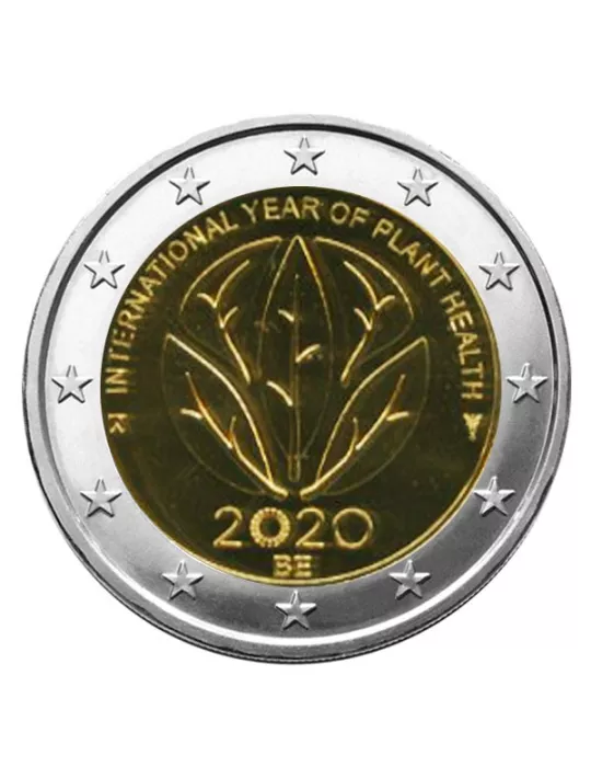 BU : 2 EURO COMMEMORATIVE 2020 : BELGIQUE - SANTE DES VEGETAUX (Version flamande)