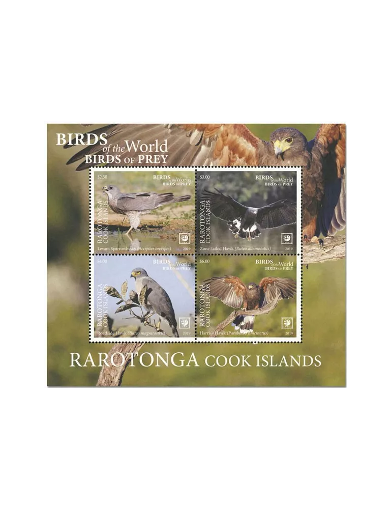 n° 5 - Timbre RAROTONGA Blocs et feuillets