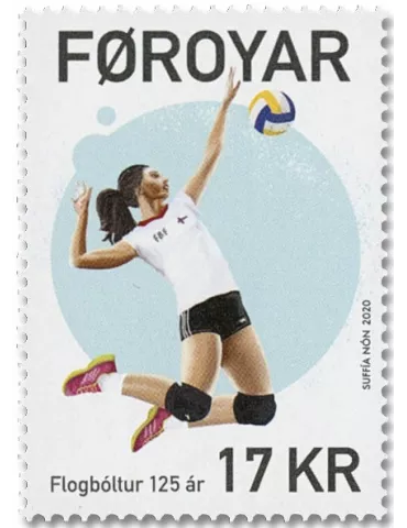 n° 966/967 - Timbre ILE FEROE Poste 2