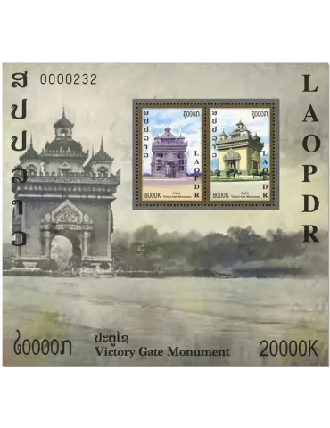 n° 233/233A - Timbre LAOS Blocs et feuillets