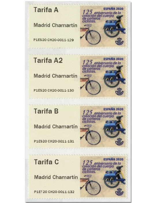 n° 161 - Timbre ESPAGNE Timbres de distributeurs