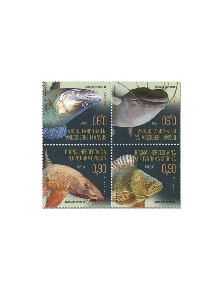 n° 740/743 - Timbre REPUBLIQUE SERBE (DE BOSNIE) Poste