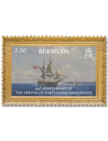 n° 1170/1171 - Timbre BERMUDES Poste 2