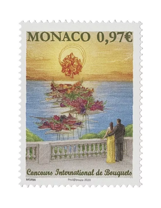 n° 3232 - Timbre Monaco Poste