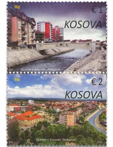 n° 340/341 - Timbre KOSOVO Poste