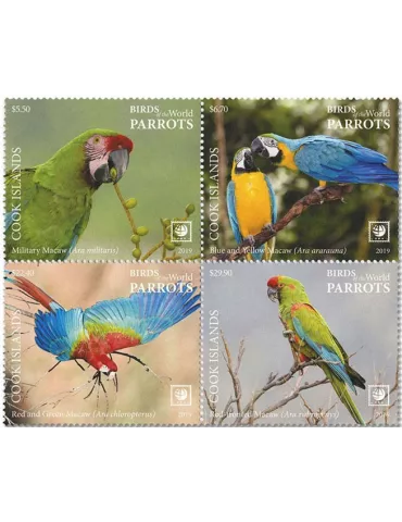 n° 1785/1788A - Timbre COOK (Oc) Poste