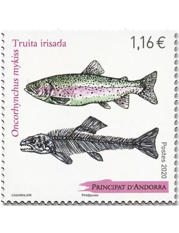 n° 846 - Timbre ANDORRE Poste