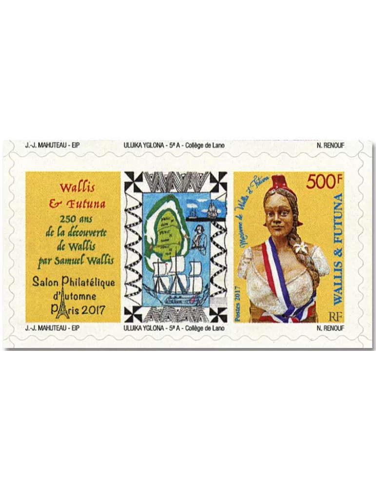 n° 876A - Timbre WALLIS & FUTUNA Poste
