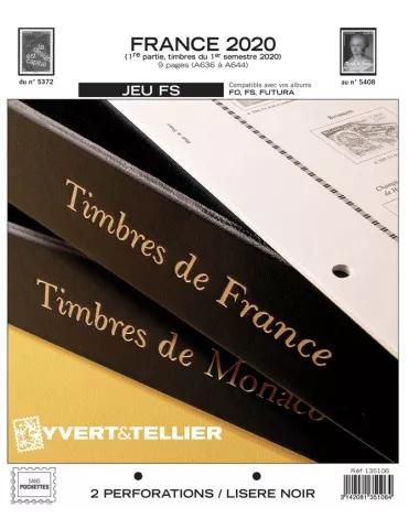FRANCE FS : 2020 - 1ER SEMESTRE (JEUX SANS POCHETTES)