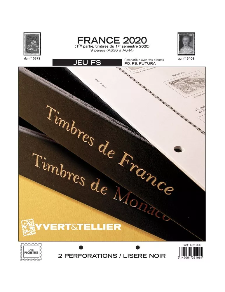 FRANCE FS : 2020 - 1ER SEMESTRE (JEUX SANS POCHETTES)