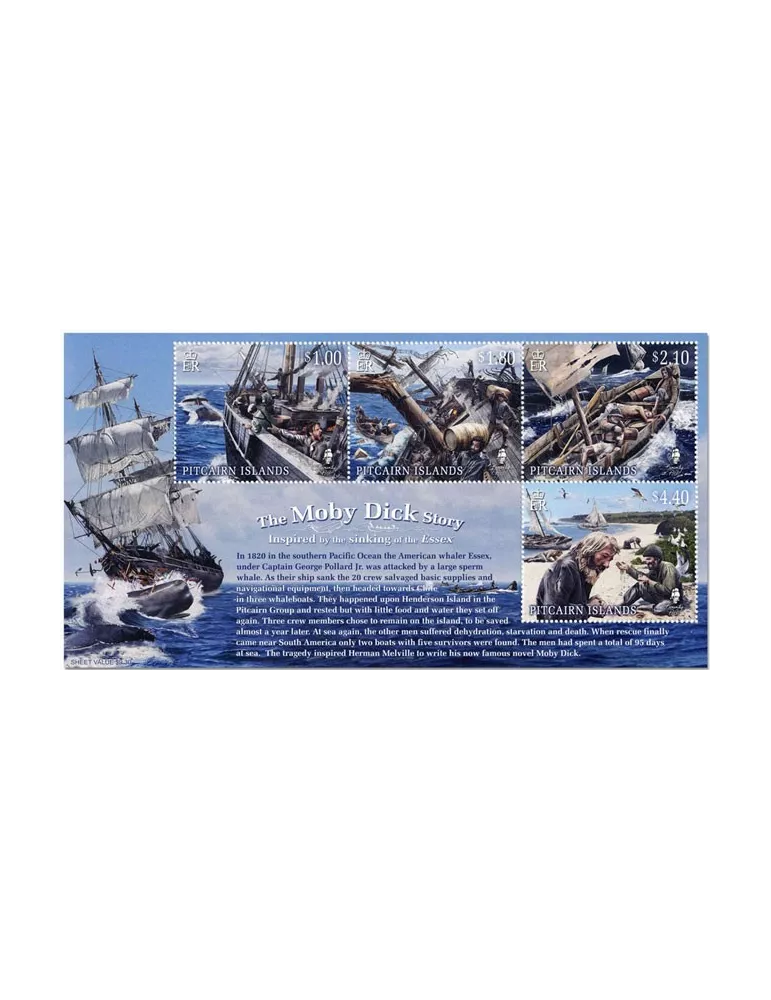 n° 73 - Timbre PITCAIRN Blocs et feuillets