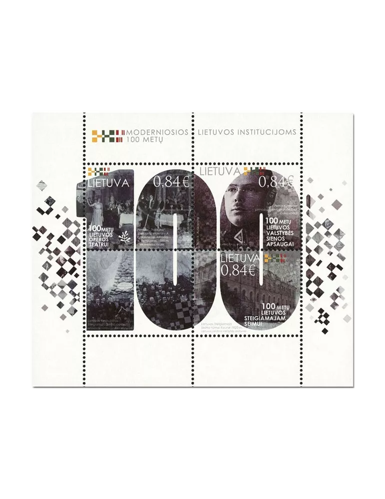 n° 64 - Timbre LITUANIE Blocs et feuillets