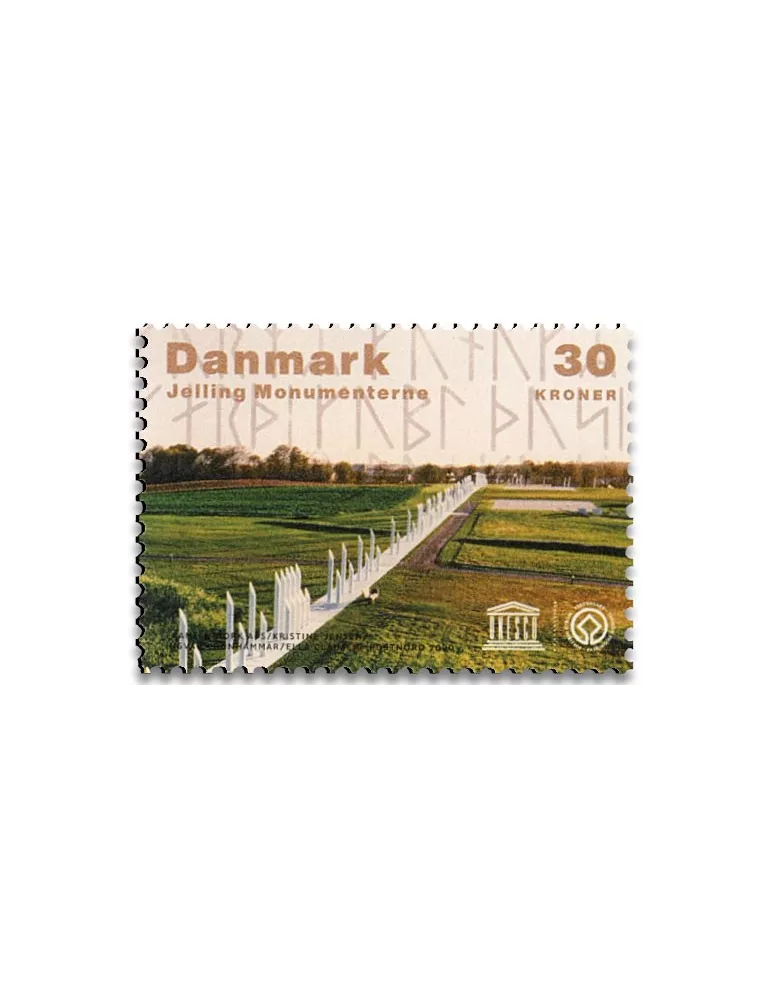 n° 5 - Timbre DANEMARK VIII - Carnets et ouvrages de luxe