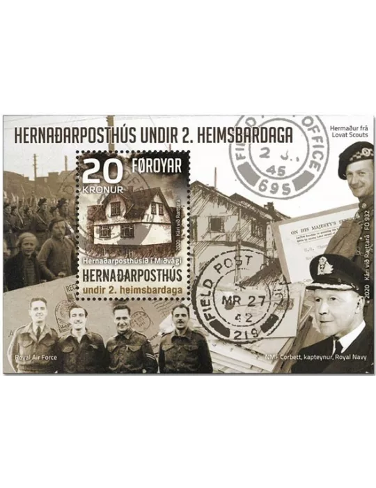 n° F979 - Timbre ILE FEROE Poste