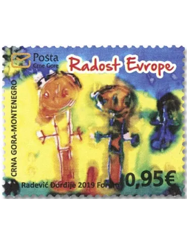 n° 436 - Timbre MONTENEGRO Poste