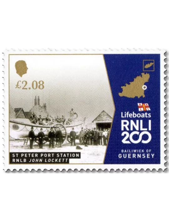 n° 2014/2019 - Timbre GUERNESEY Poste