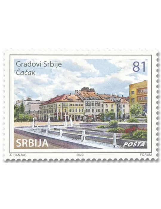 n° 920/921 - Timbre SERBIE Poste