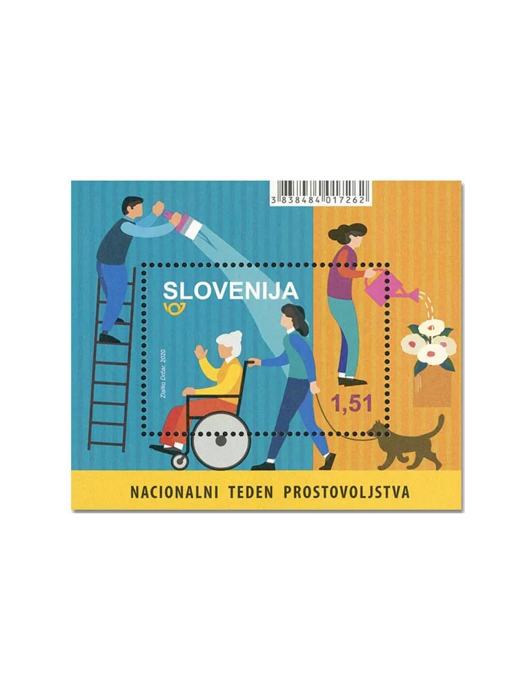 n° 123 - Timbre SLOVENIE Blocs et feuillets