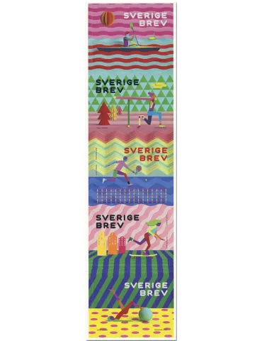 n° 3300/3304 - Timbre SUEDE Poste