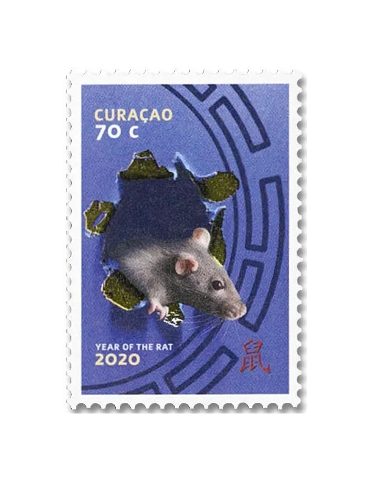 n° 637 - Timbre CURACAO Poste