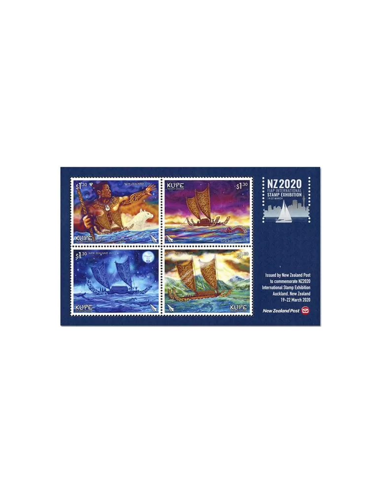 n° 389 - Timbre NOUVELLE-ZELANDE Blocs et feuillets