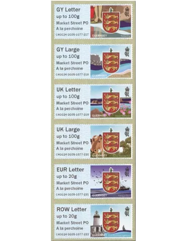 n° 139 - Timbre GUERNESEY Timbres de distributeurs