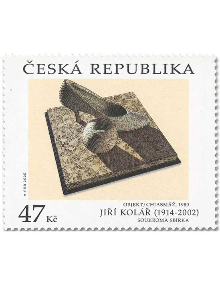 n° 948 - Timbre TCHEQUE (République) Poste