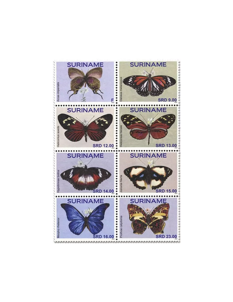 n° 2913/2920 - Timbre SURINAM Poste