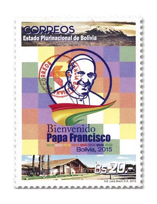 n° 1629 - Timbre BOLIVIE Poste