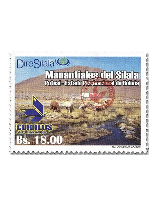 n° 1638 - Timbre BOLIVIE Poste
