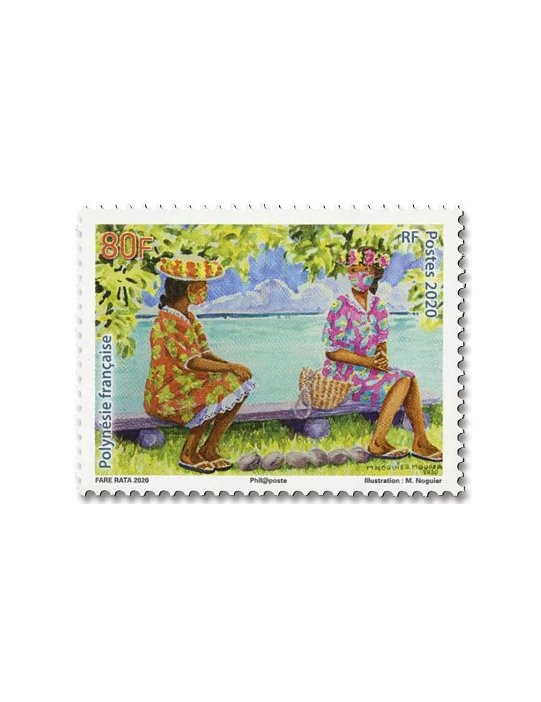 n° 1246 - Timbre Polynésie Poste