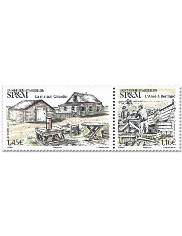 n° 1243/1244 - Timbre Saint-Pierre et Miquelon Poste